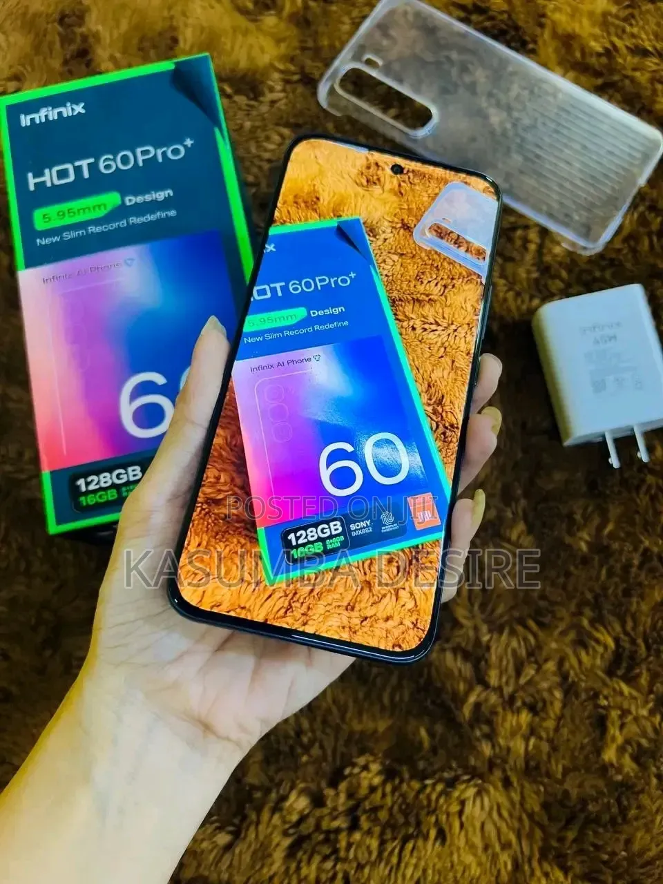 New Infinix Hot 60 Pro+ 256 GB Black