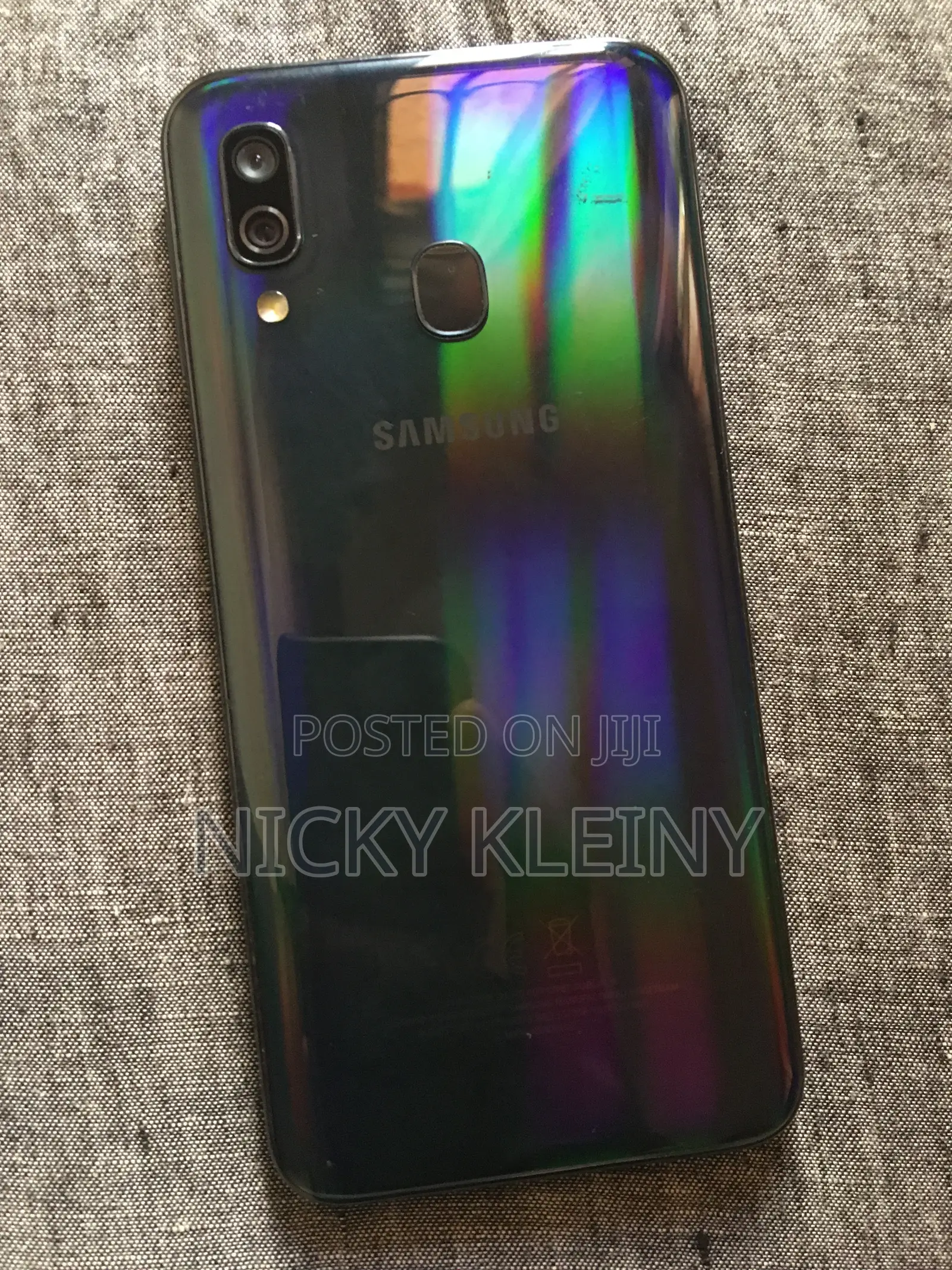 Samsung Galaxy A40 64 GB Black