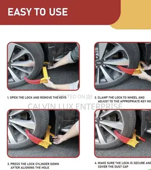 Anti Theft Car Wheel Clamp Lock