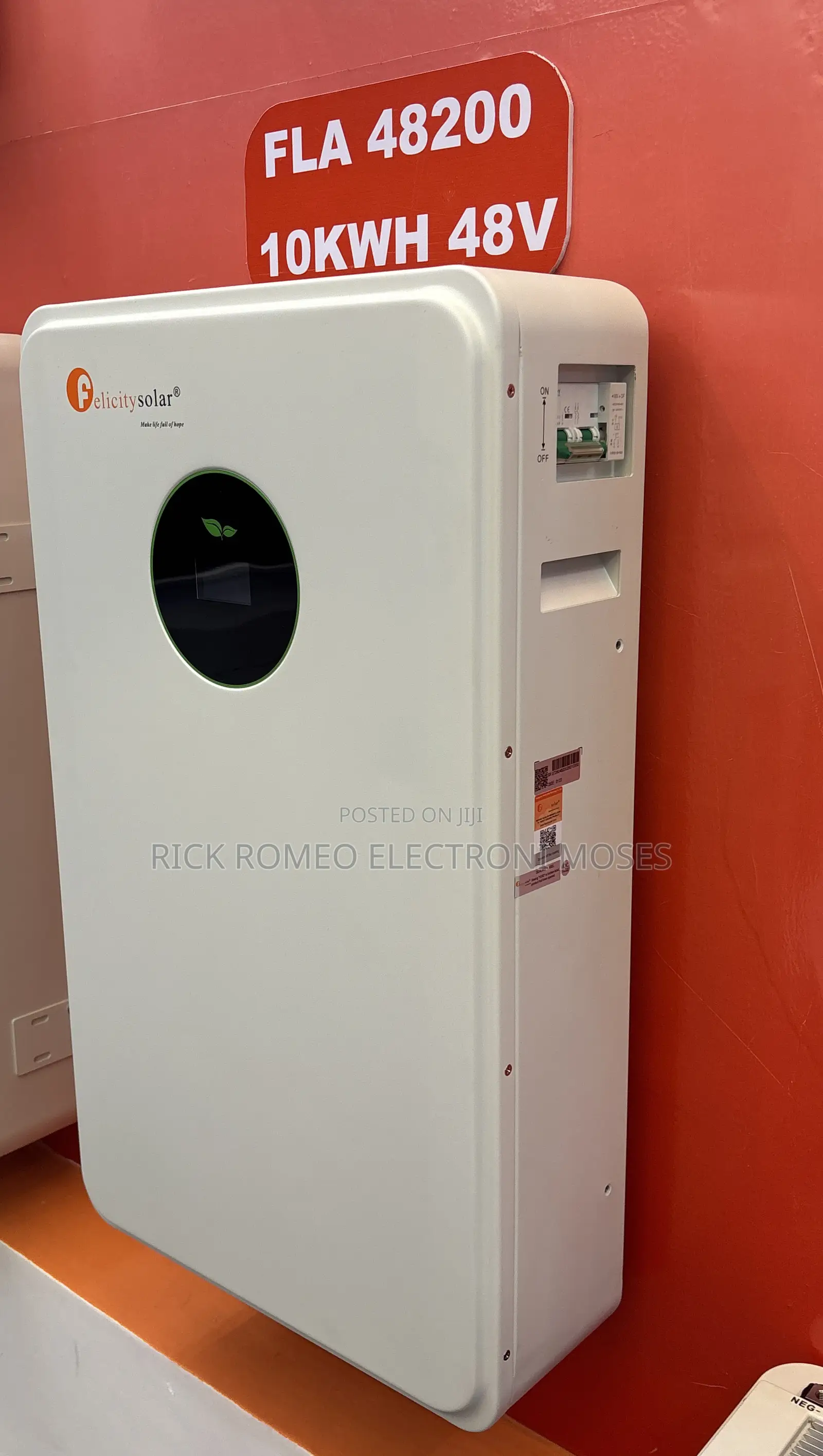 Solar Battery Installation- Felicity 10kwh 48v Battery+Set Up Kampala
