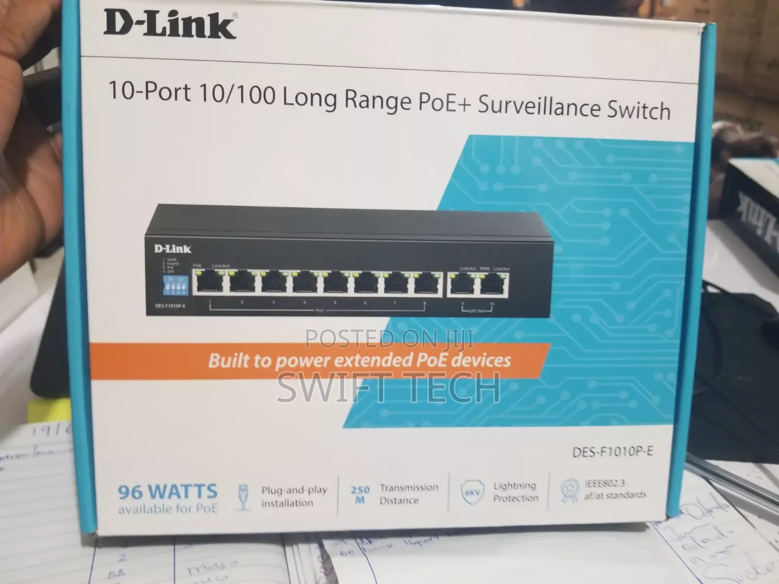 D-Link 10 Port Poe Des F1010p