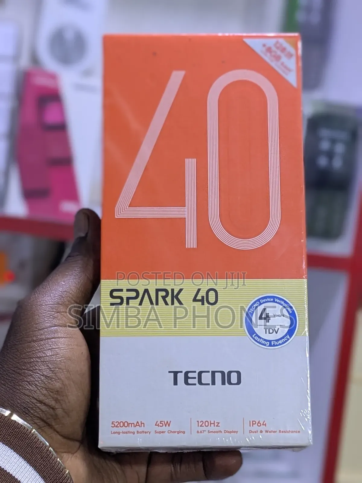 New Tecno Spark 40 256 GB Green