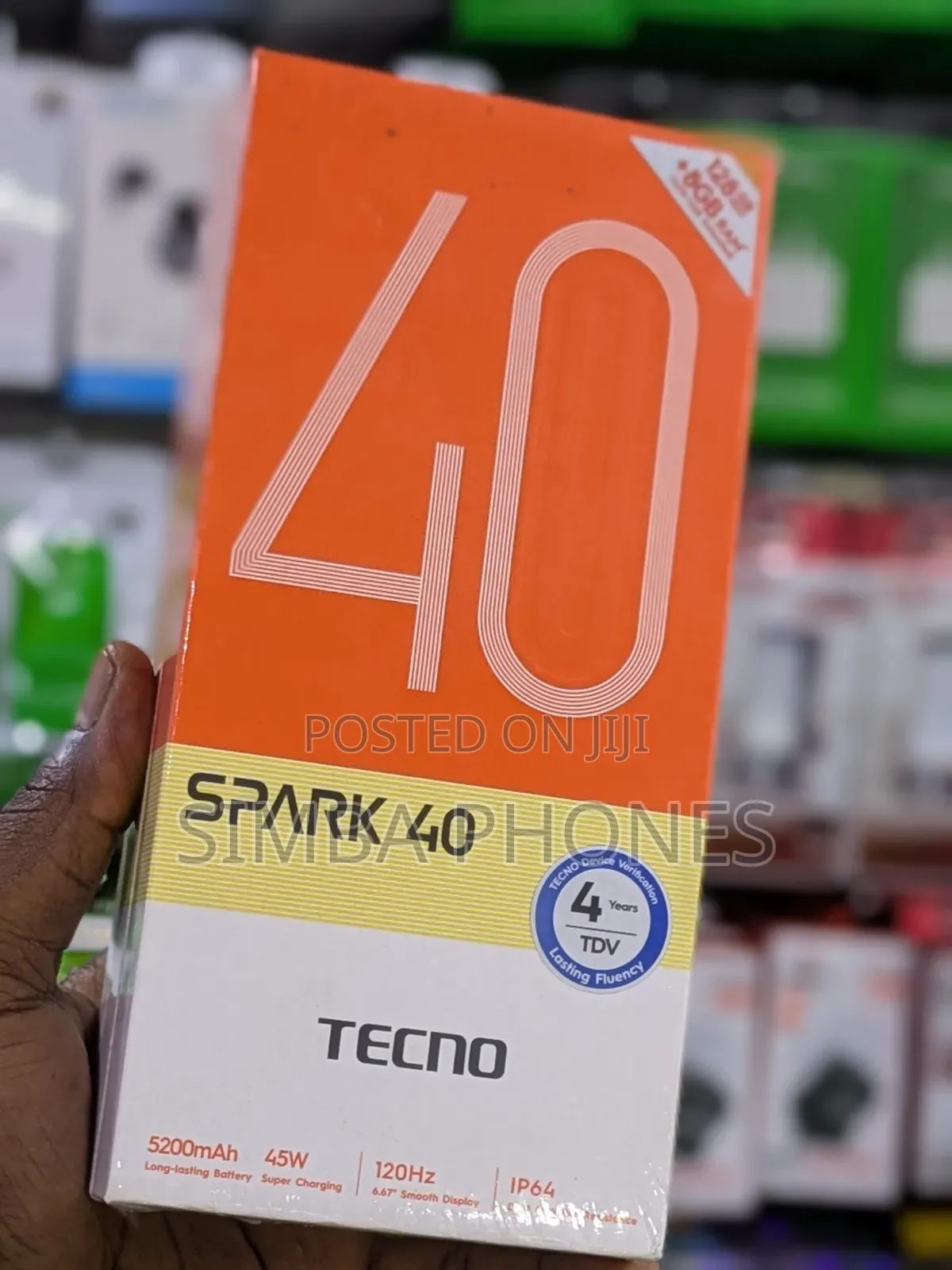 New Tecno Spark 40 256 GB Green