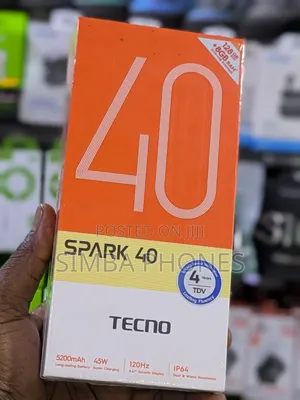 New Tecno Spark 40 256 GB Orange