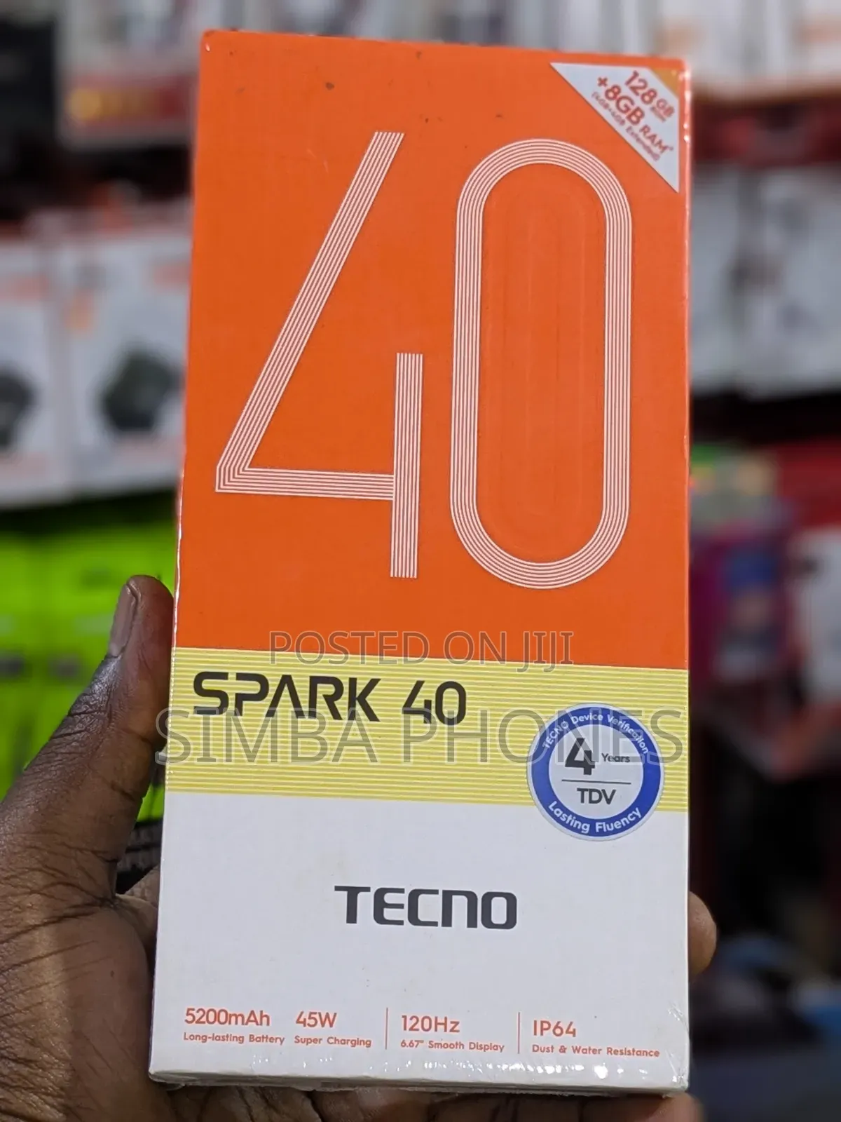 New Tecno Spark 40 256 GB Pink