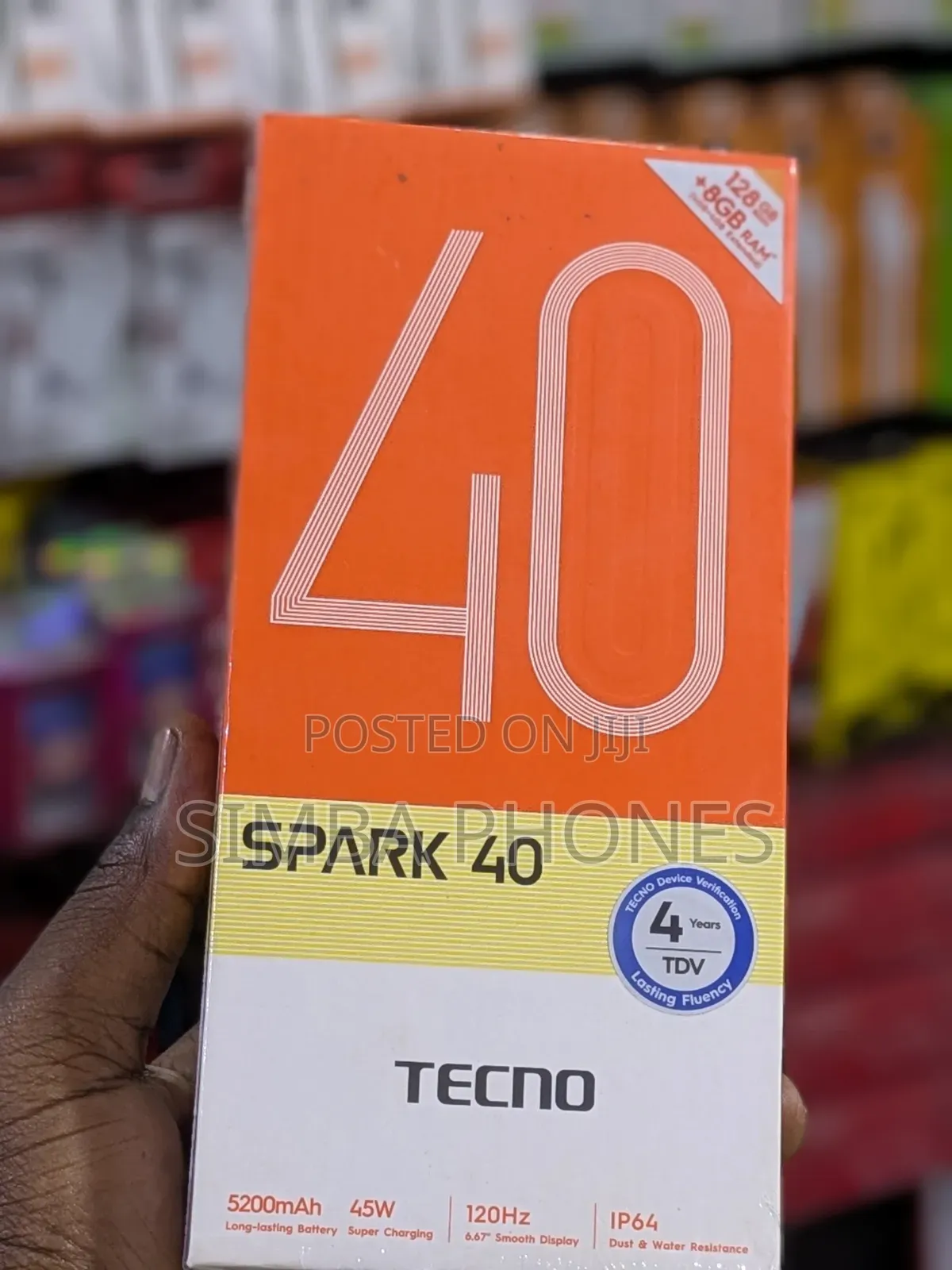 New Tecno Spark 40 256 GB Pink