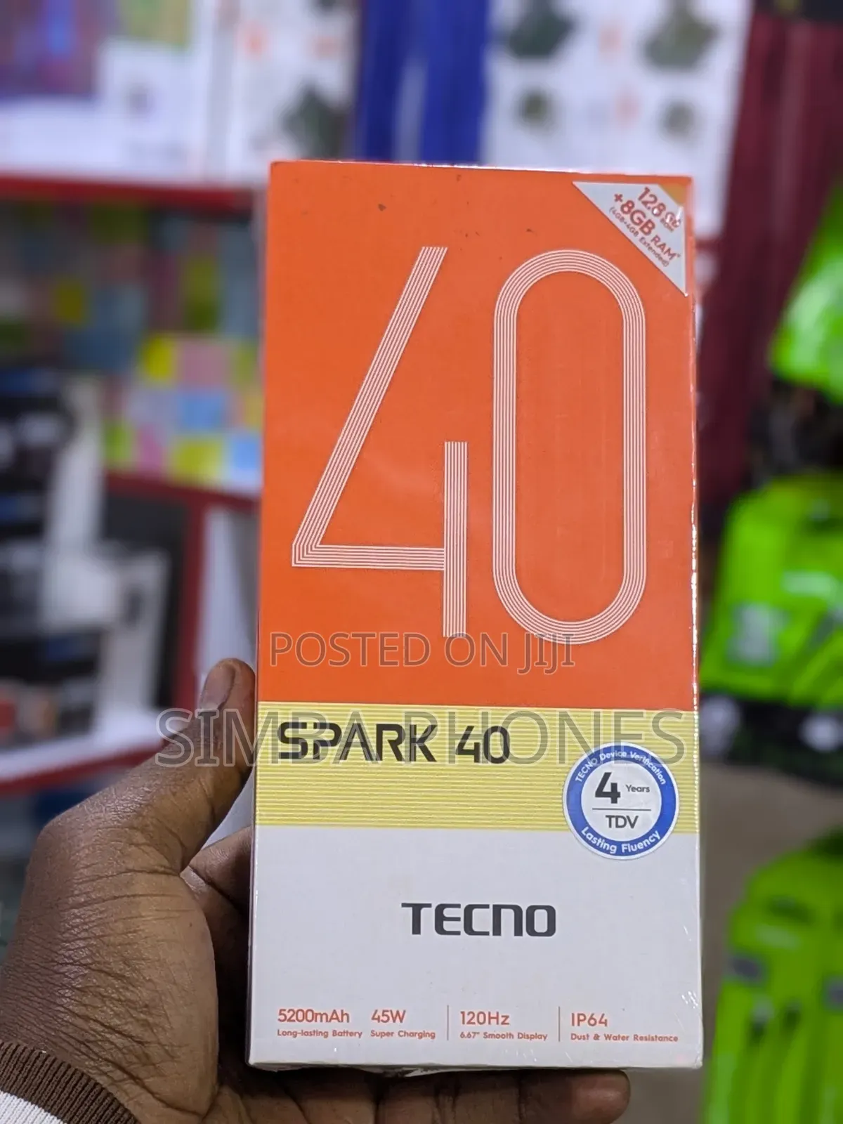 New Tecno Spark 40 256 GB Rose Gold