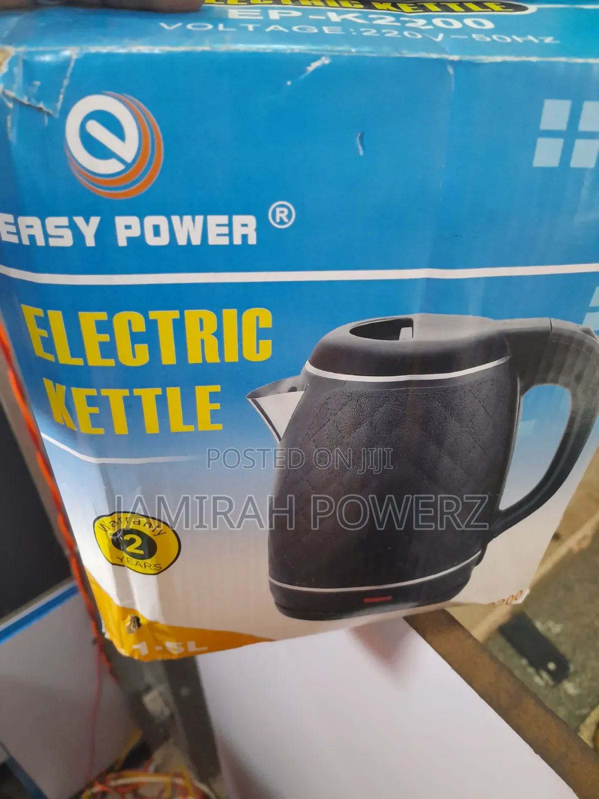 Electric Kettle Easy Power