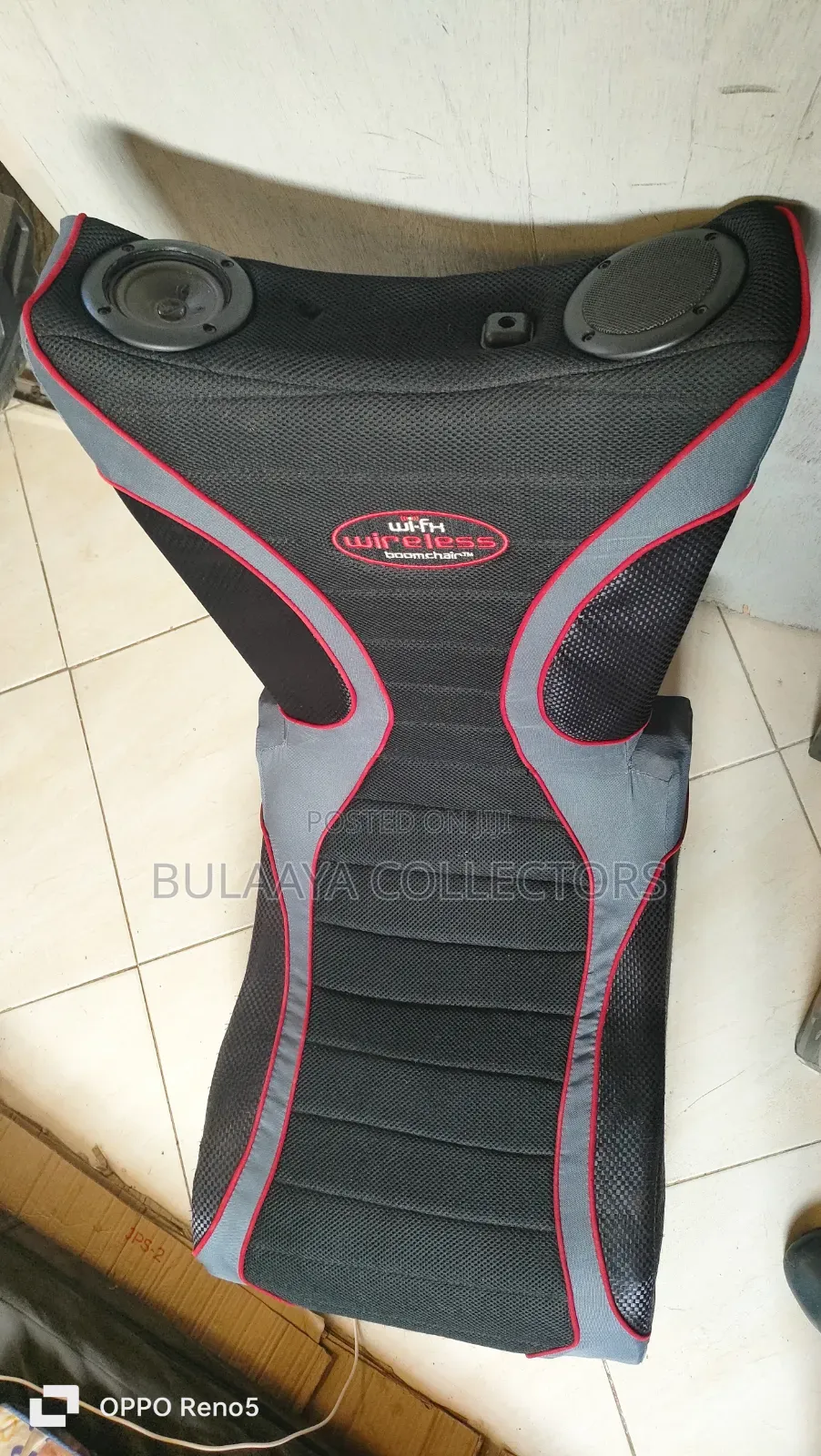 Uk Used Boomchair Wi-Fx Wireless Gaming Chair, Built-in 2-Way Speakers