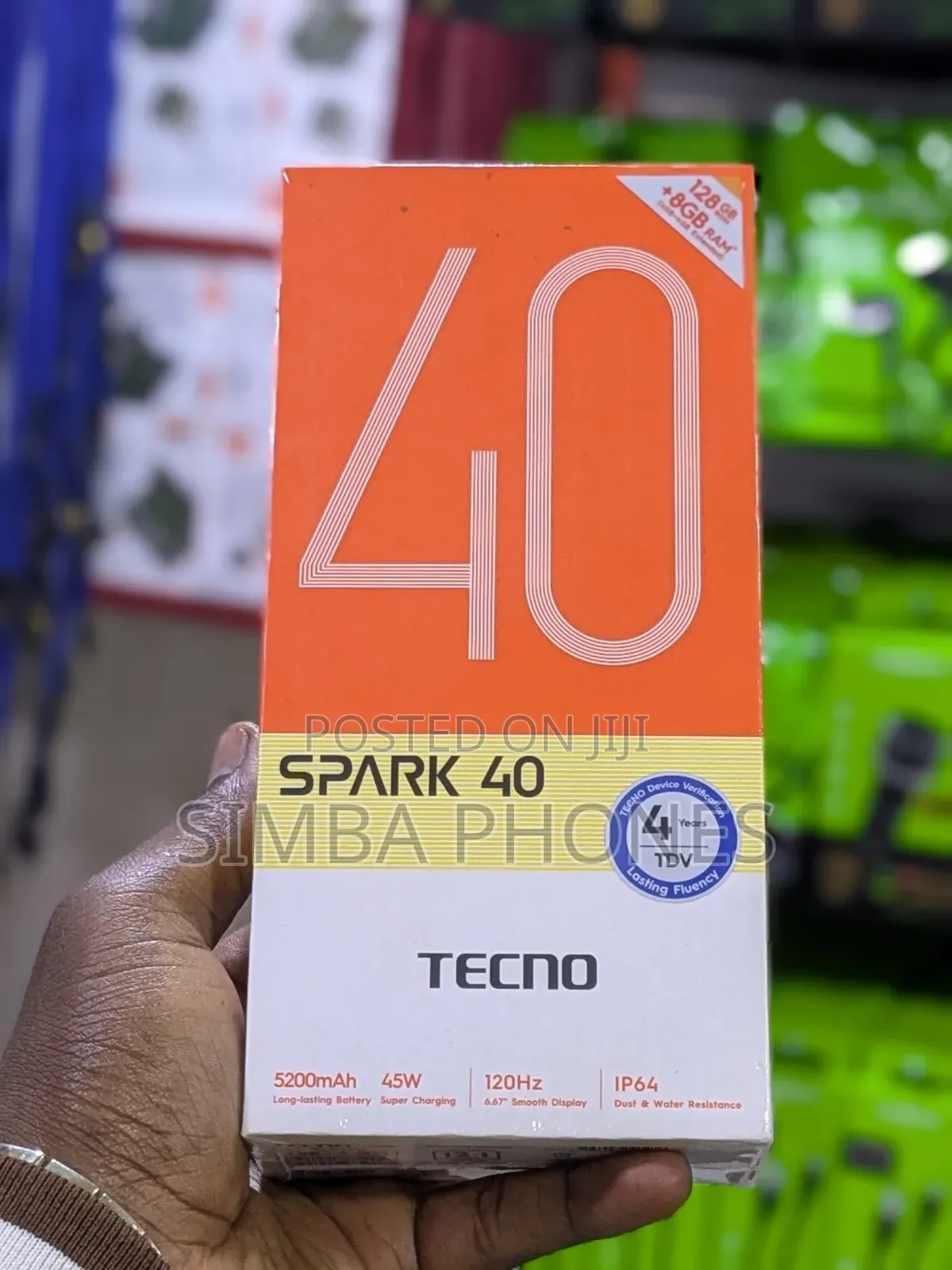 New Tecno Spark 40 256 GB White