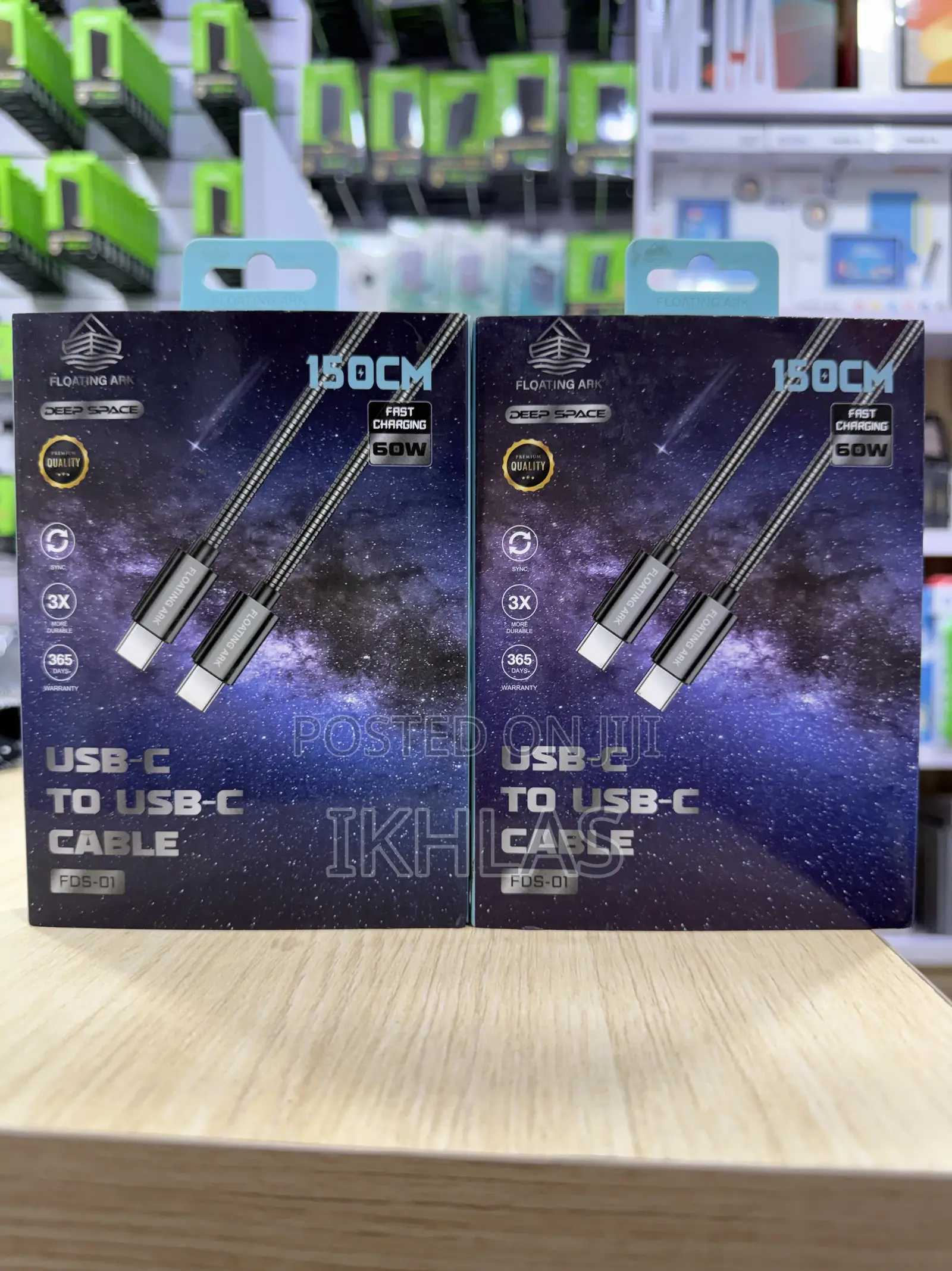 Floating Ark Type C Cable Its a 60w Usb-C to Usb-C Cable
