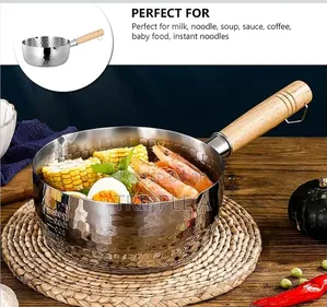 Milk Pan 22cm Stainless Steel Cooking Pot
