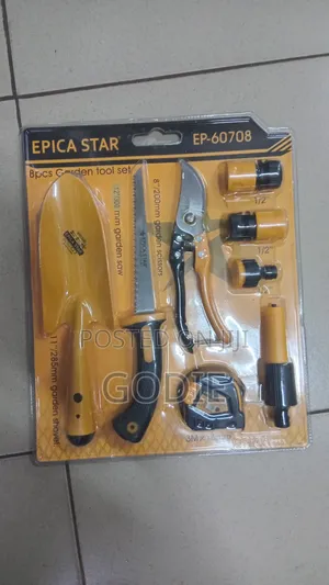 Epica Star 8-Piece Garden Tool Set