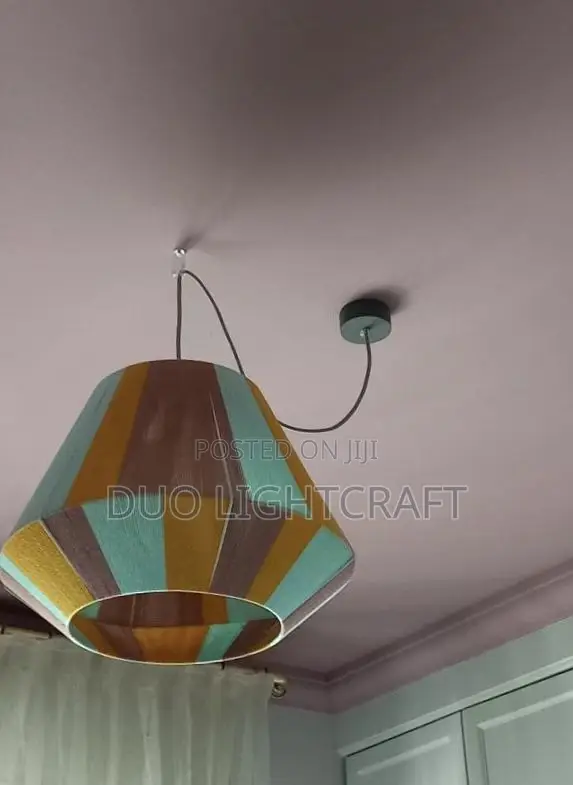 Handwoven Ceiling Lampshades