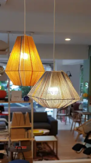 Handwoven Ceiling Lampshades