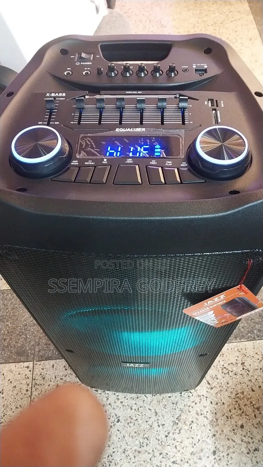 Wireless Blue Tooth Speaker 200watts Jazz