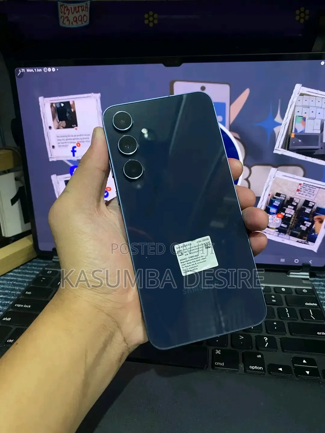 New Samsung Galaxy A55 256 GB Black