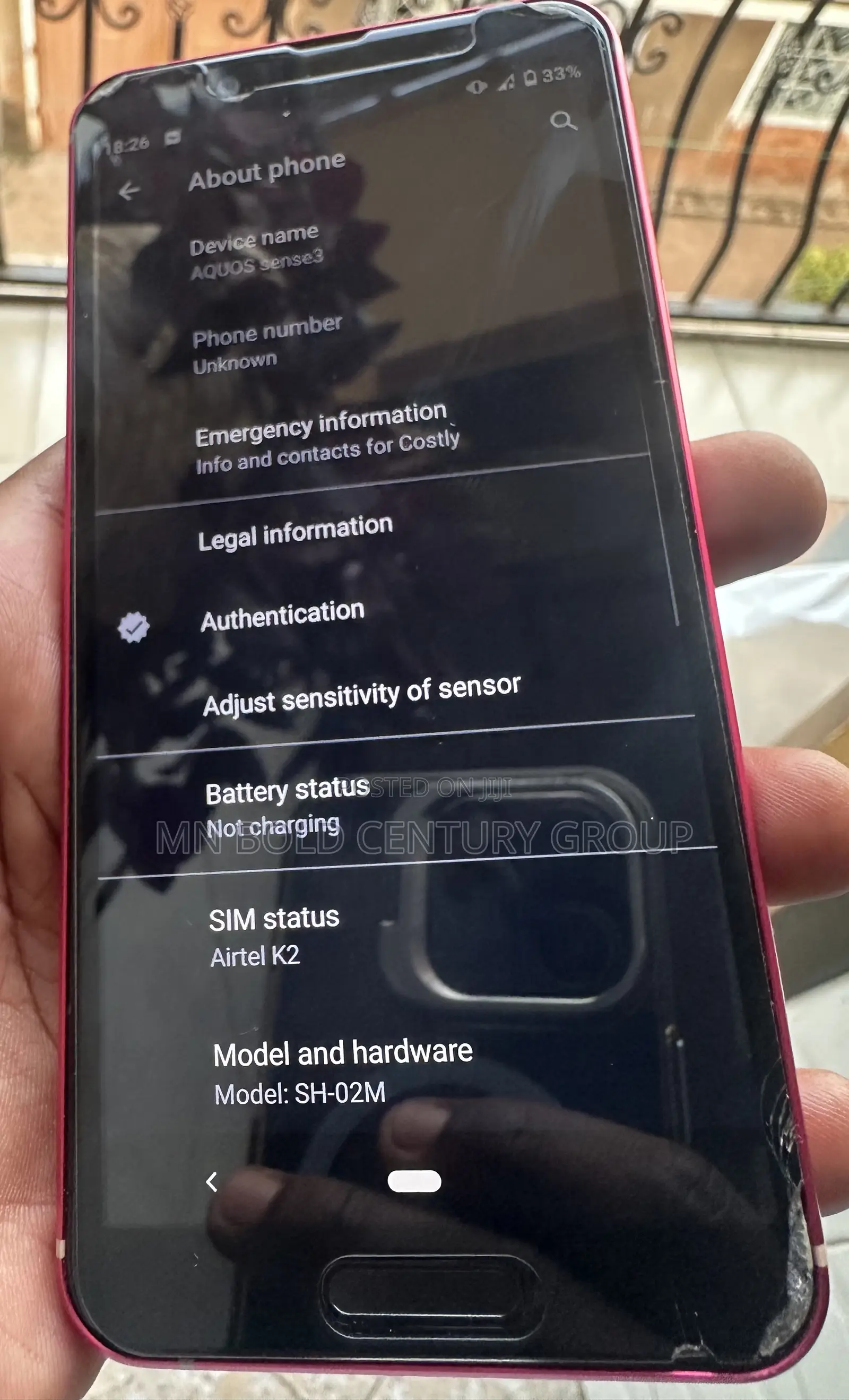 Sharp Aquos Sense 3 SHV45 64 GB Pink
