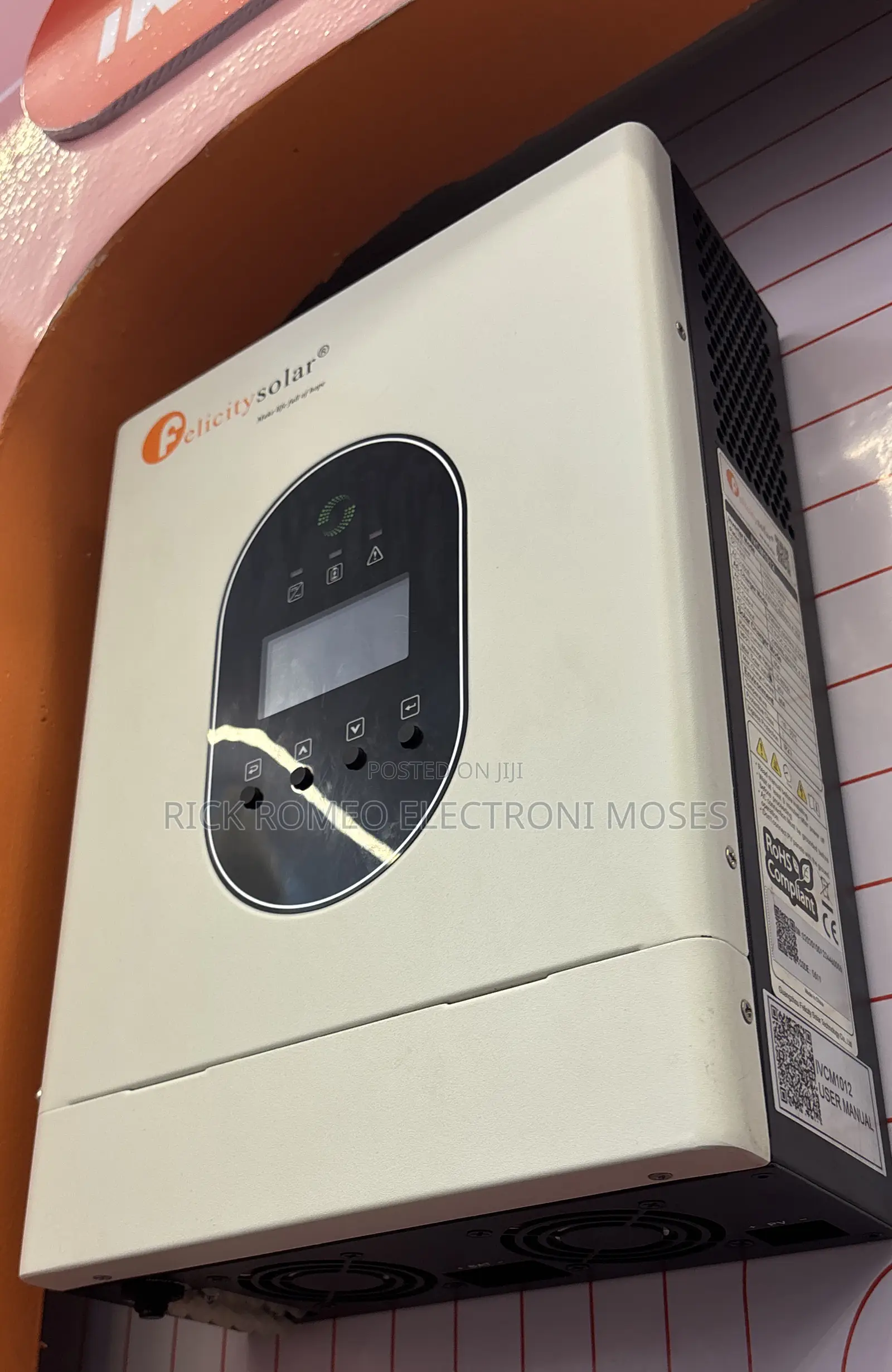 Solar Installations -Felicity 1kva 12v Hybrid Inverter+Full Set Up