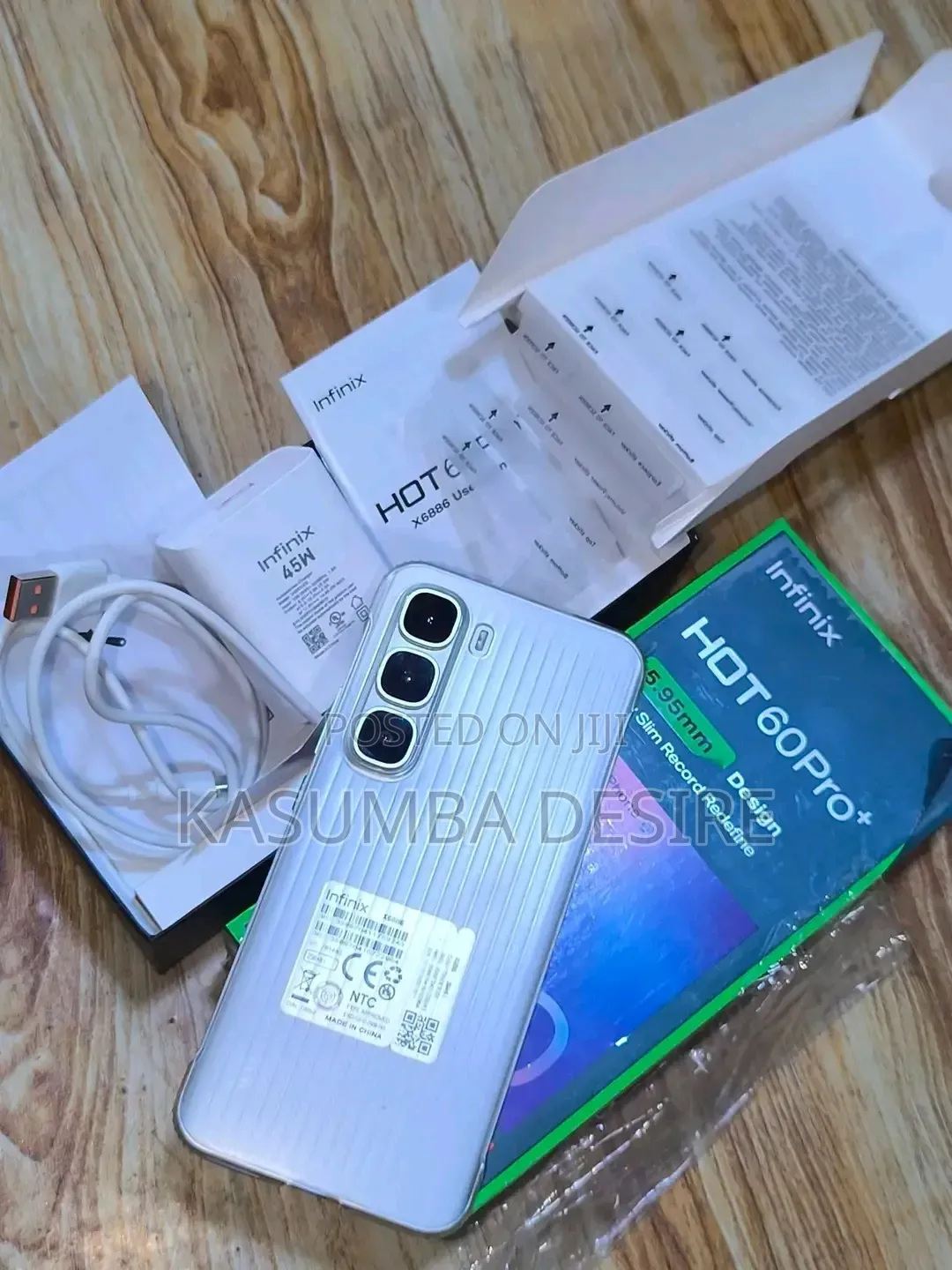 New Infinix Hot 60 Pro+ 256 GB Gray