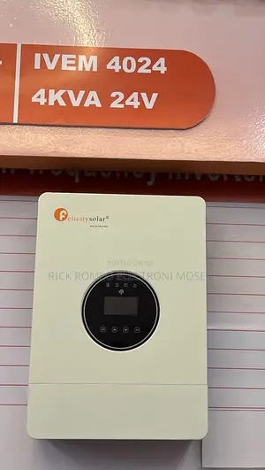 “No More Umeme “- 4kva Solar Installation Kampala-24v Hybrid Inverter