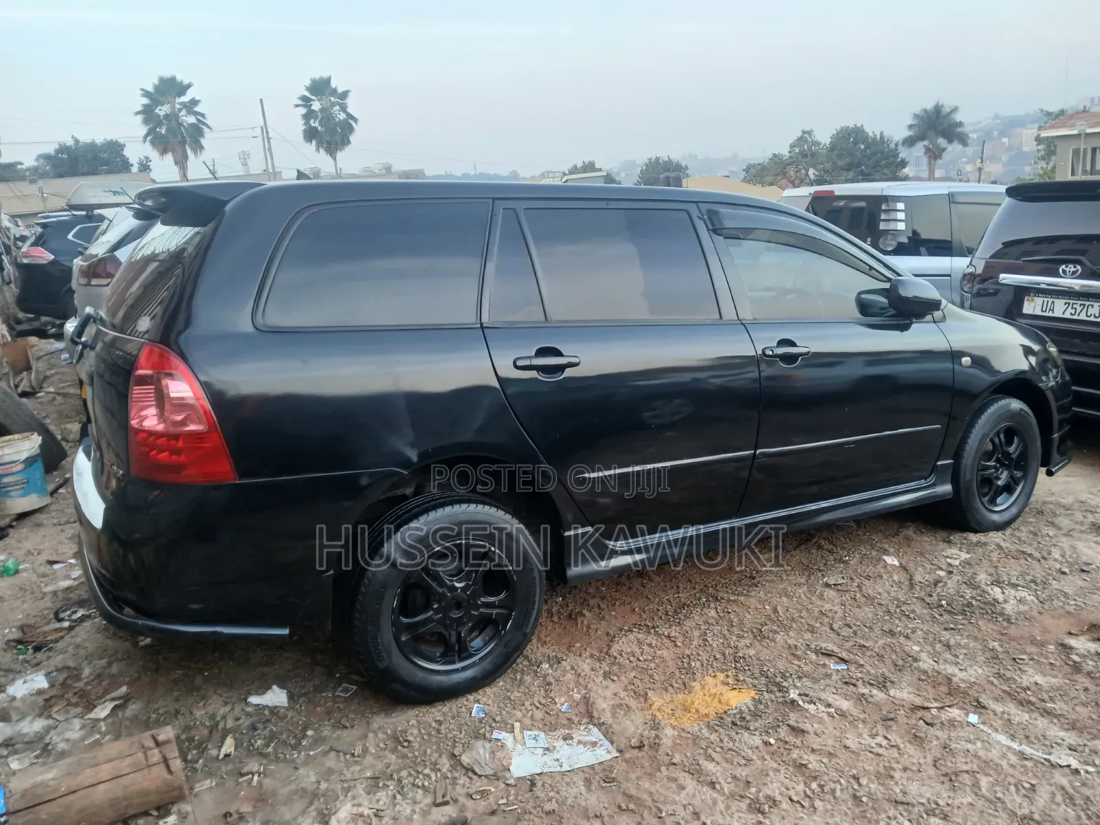 Toyota Corolla Fielder 2007 Black