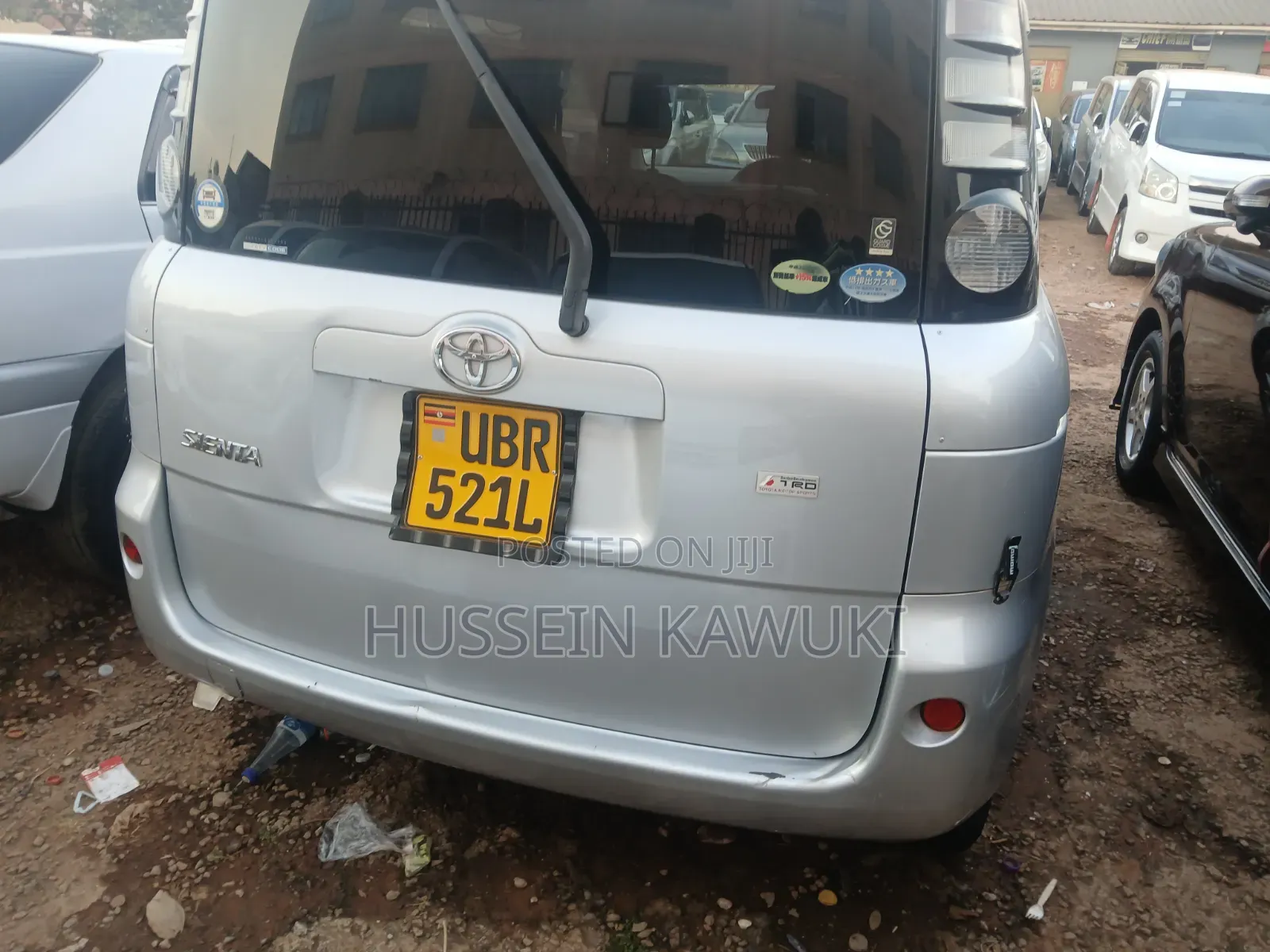 Toyota Sienta 2008 Silver