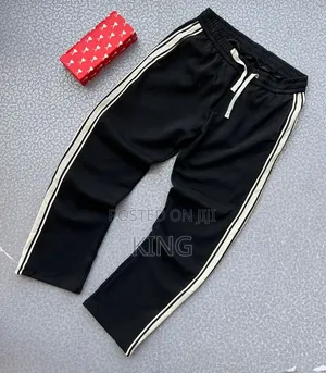 Relaxed-Fit Athletic Track Pants