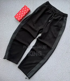 Relaxed-Fit Athletic Track Pants