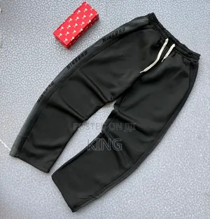 Relaxed-Fit Athletic Track Pants