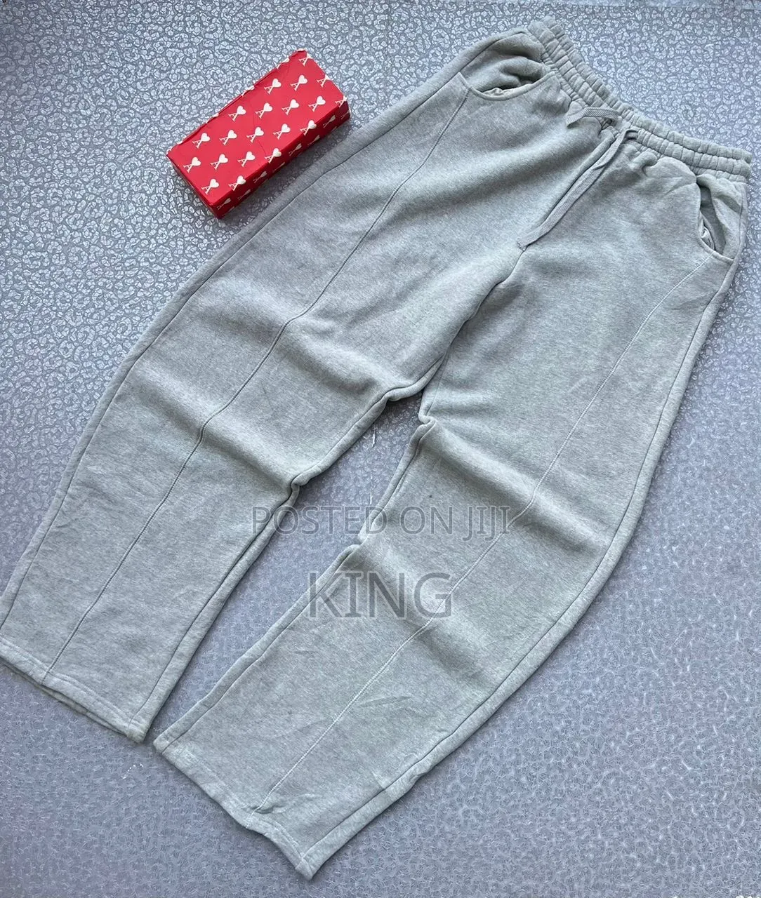 Relaxed-Fit Athletic Track Pants