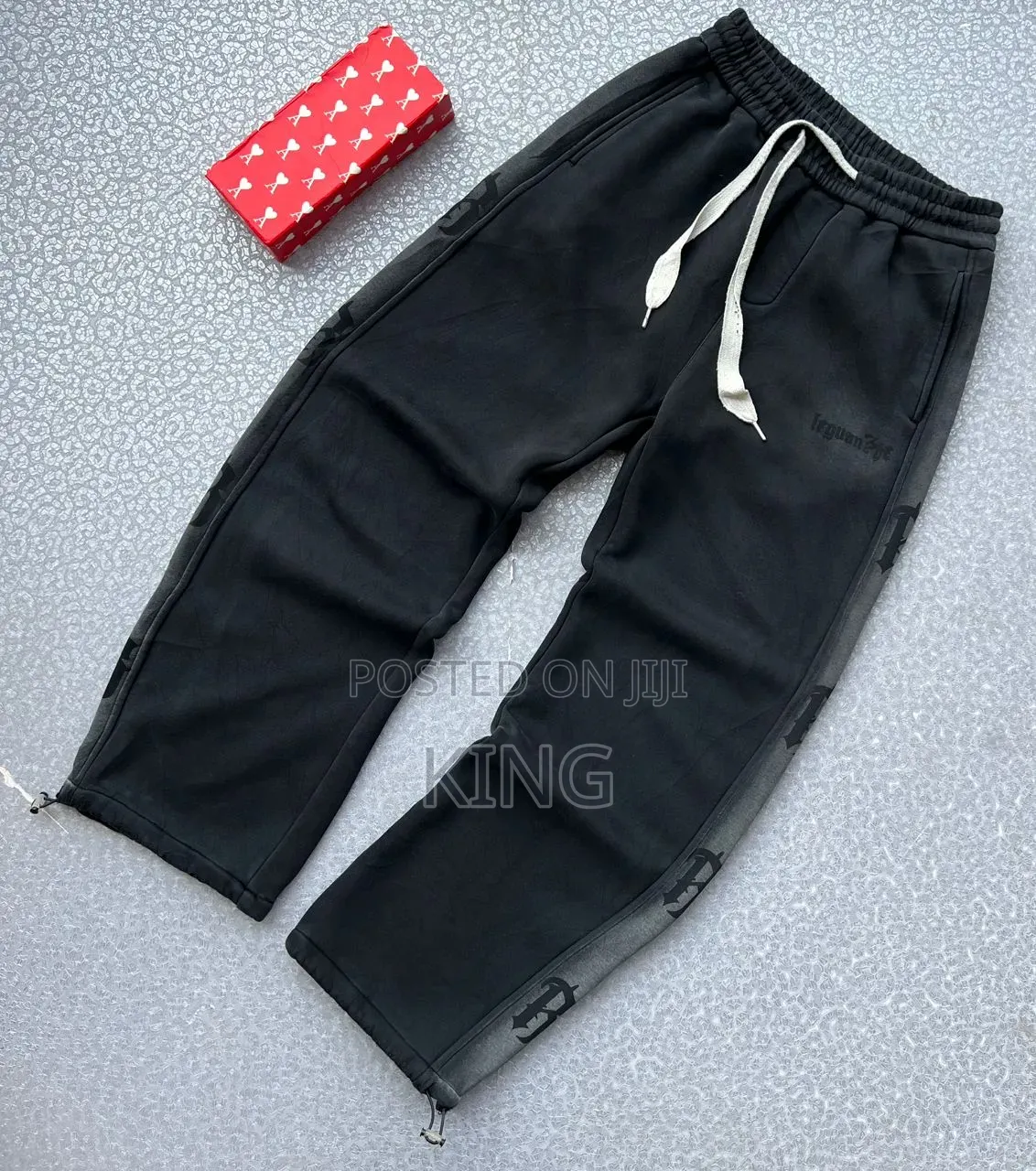 Relaxed-Fit Athletic Track Pants