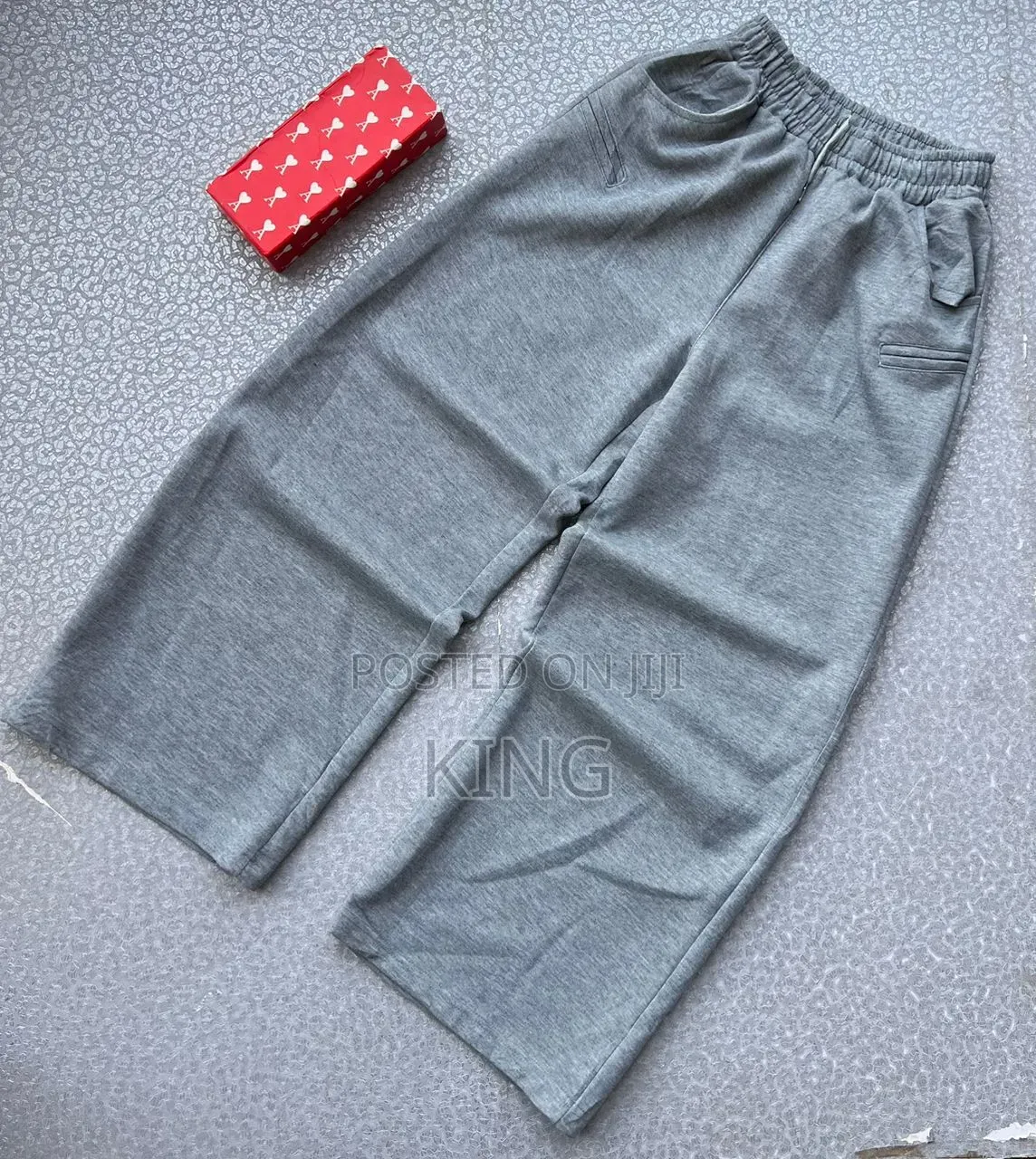 Relaxed-Fit Athletic Track Pants