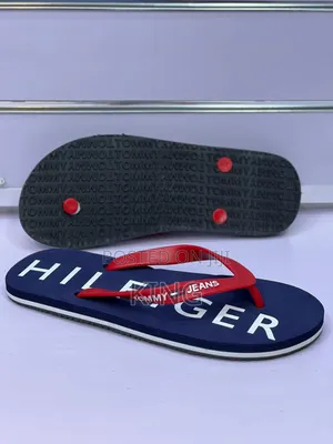 Tommy Hilfiger Flip-Flops. Slippers. With Grip Sole