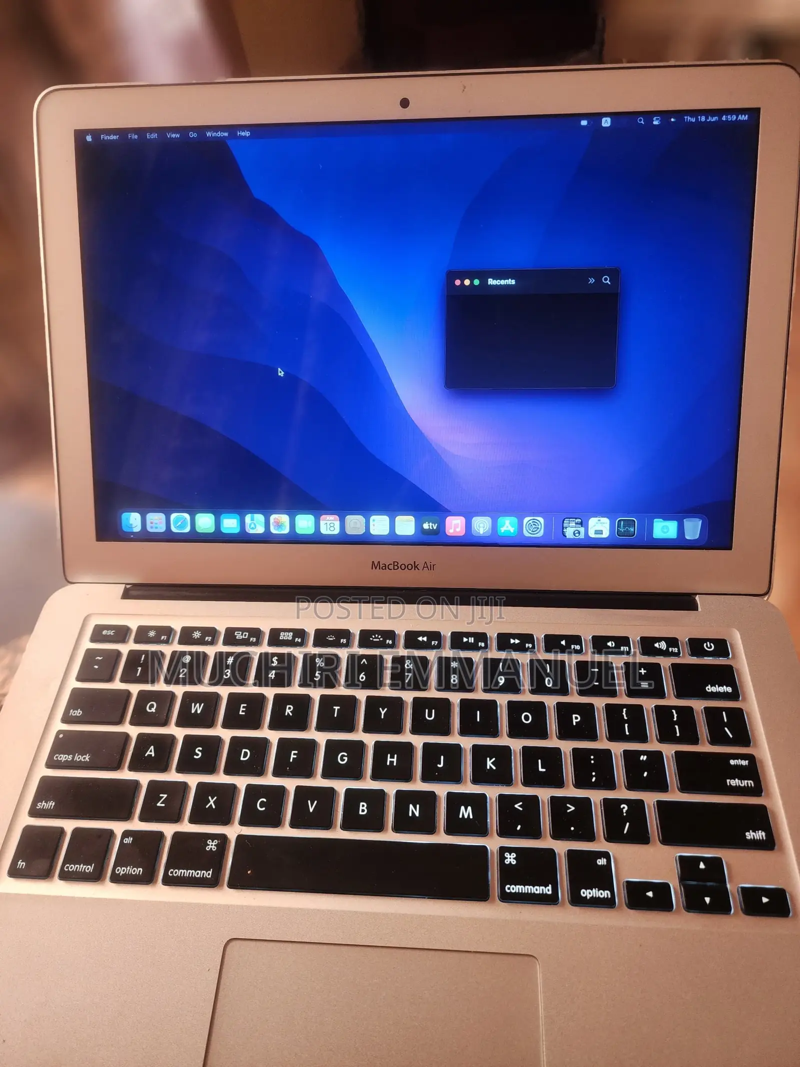 Laptop Apple MacBook Air 2017 8GB Intel Core i5 SSD 256GB