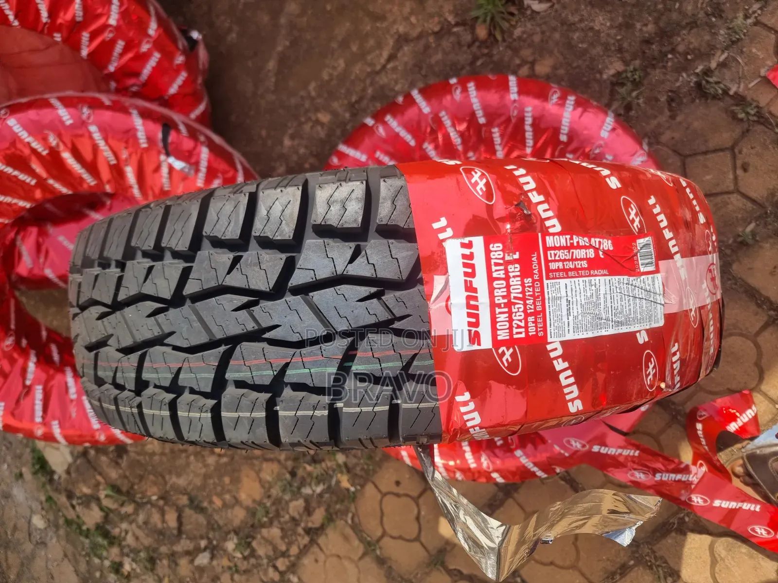 265/70r18 Mont- Pro Tyres for Tx.