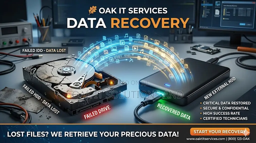 Professional Data Recovery Service – Crashed Hard Drives, SSDS