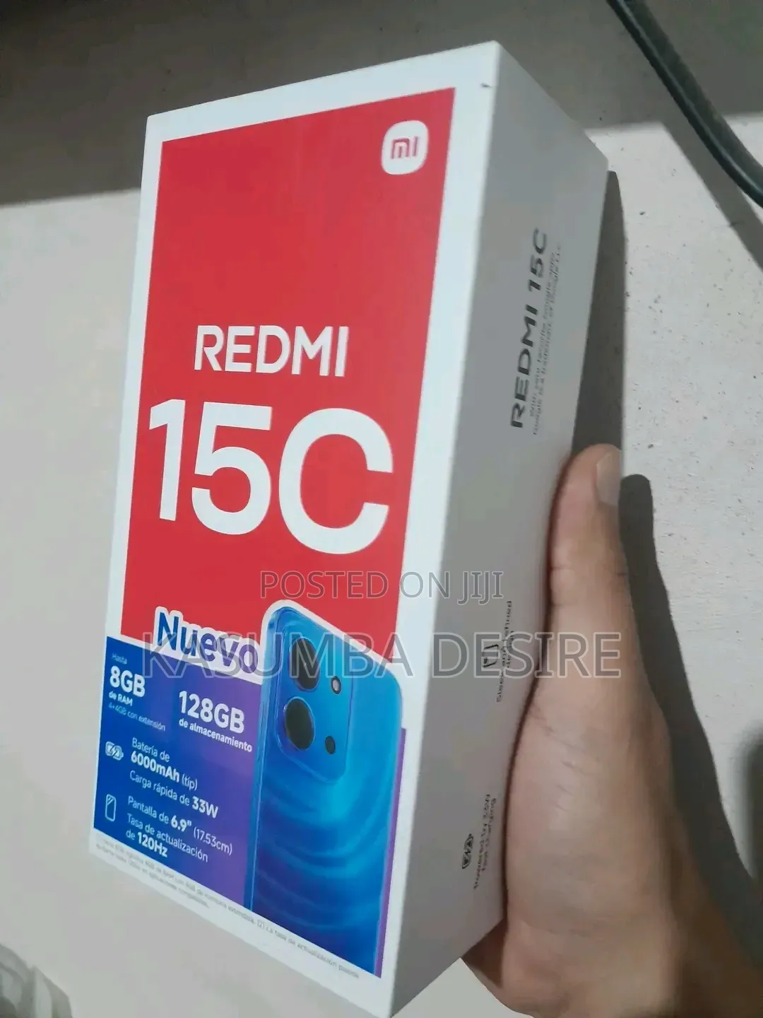 New Xiaomi Redmi 15C 4G 256 GB Black