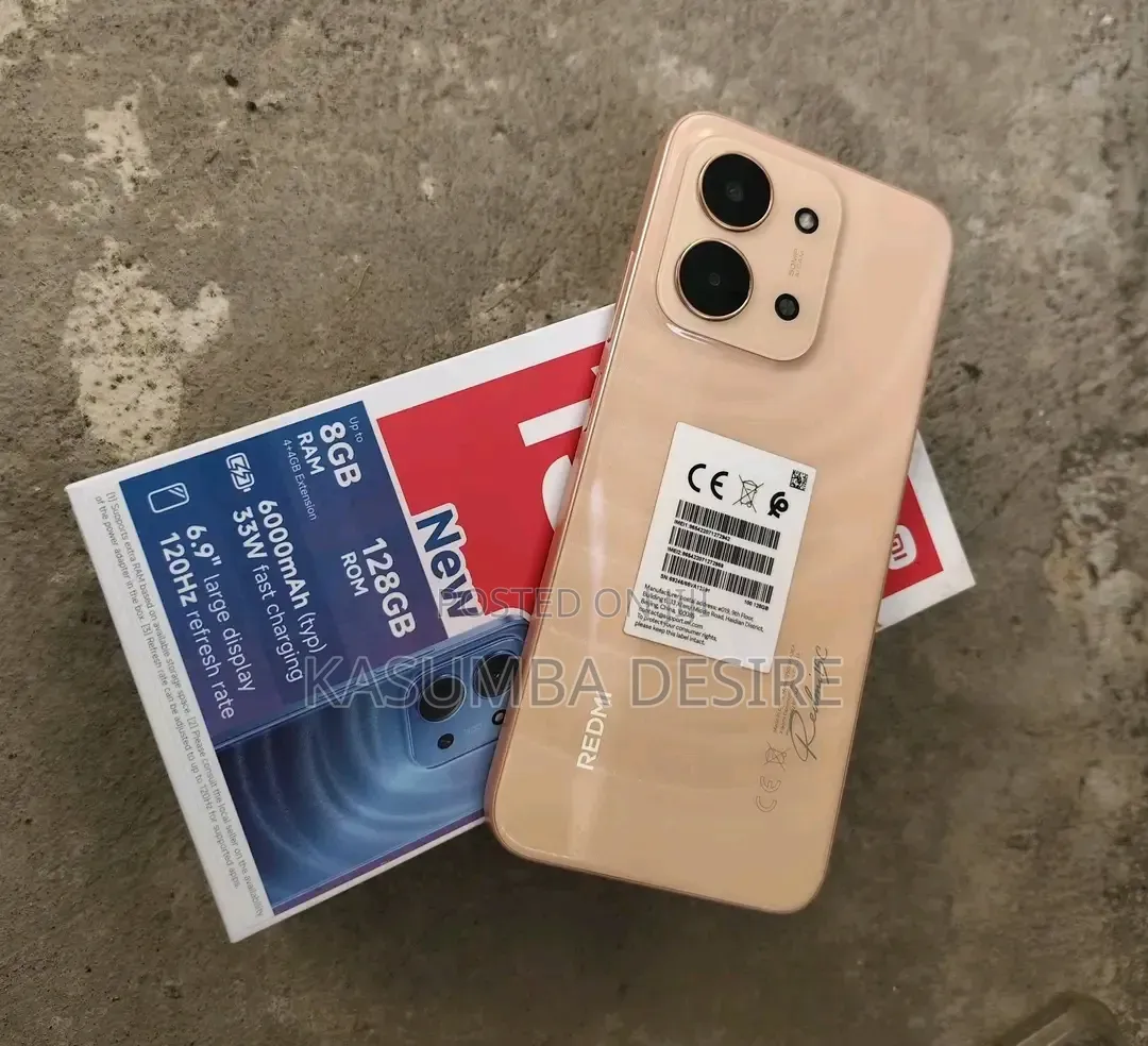 New Xiaomi Redmi 15C 4G 256 GB Rose Gold