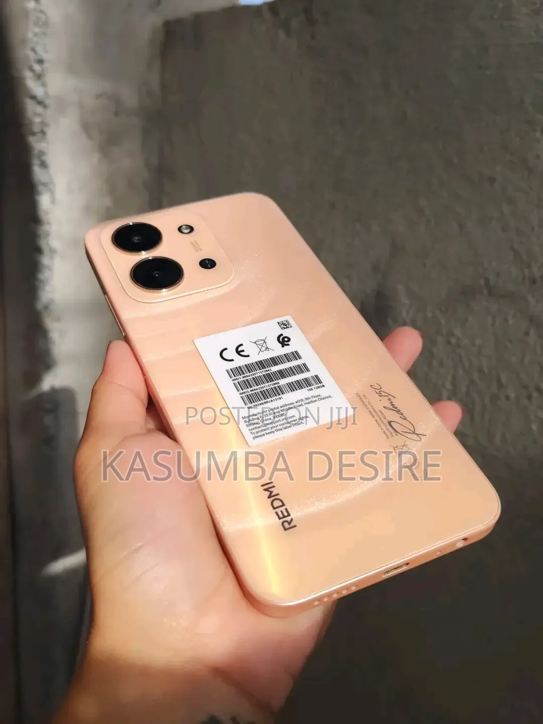 New Xiaomi Redmi 15C 4G 256 GB Rose Gold