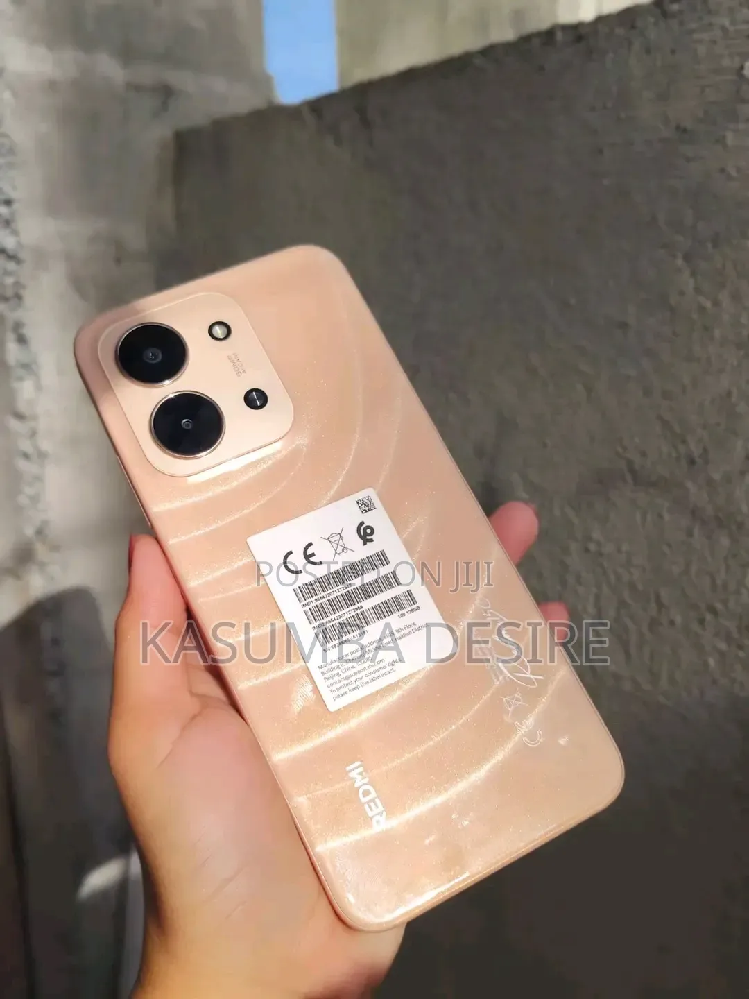 New Xiaomi Redmi 15C 4G 256 GB Rose Gold