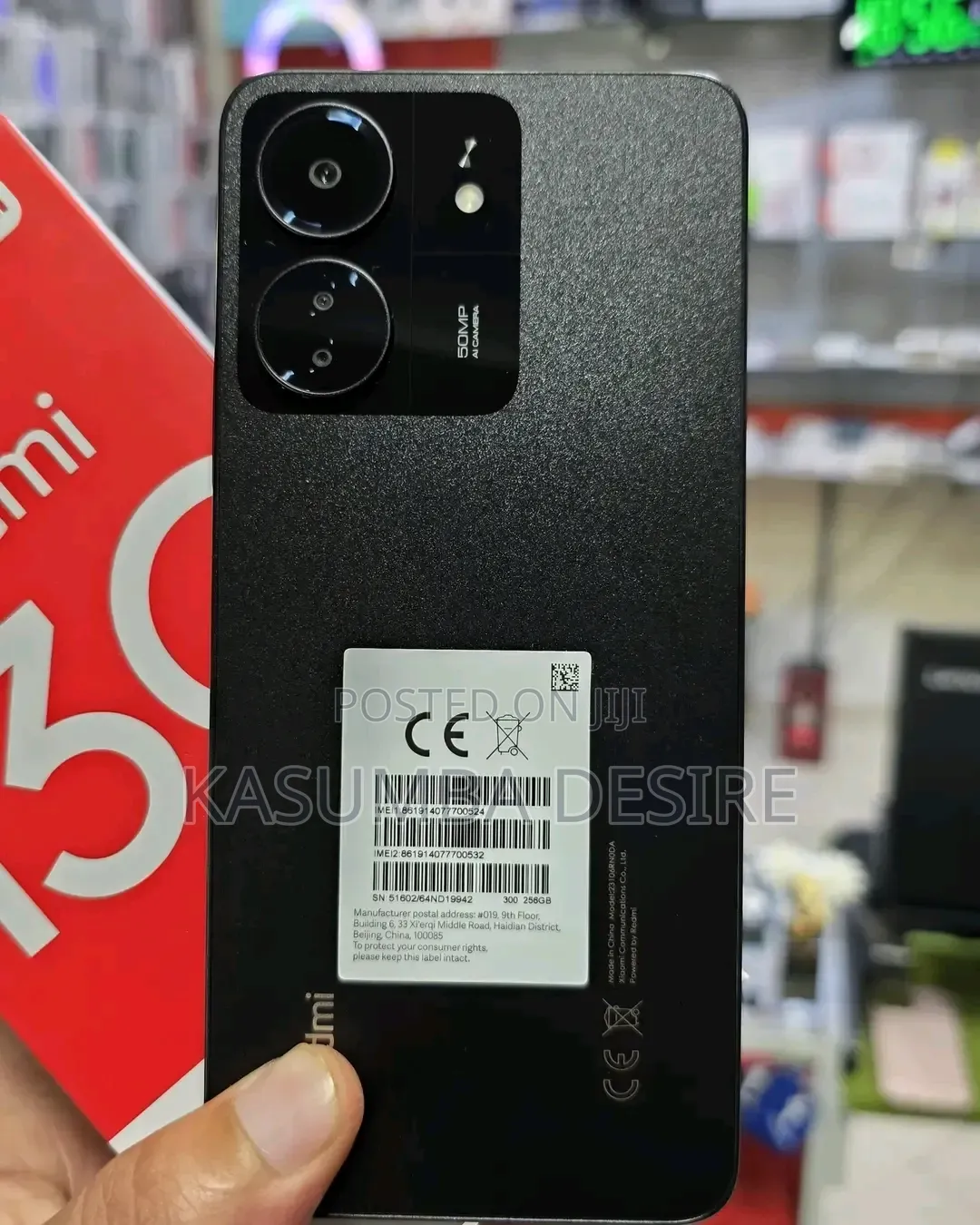 New Xiaomi Redmi 13C 256 GB Gray