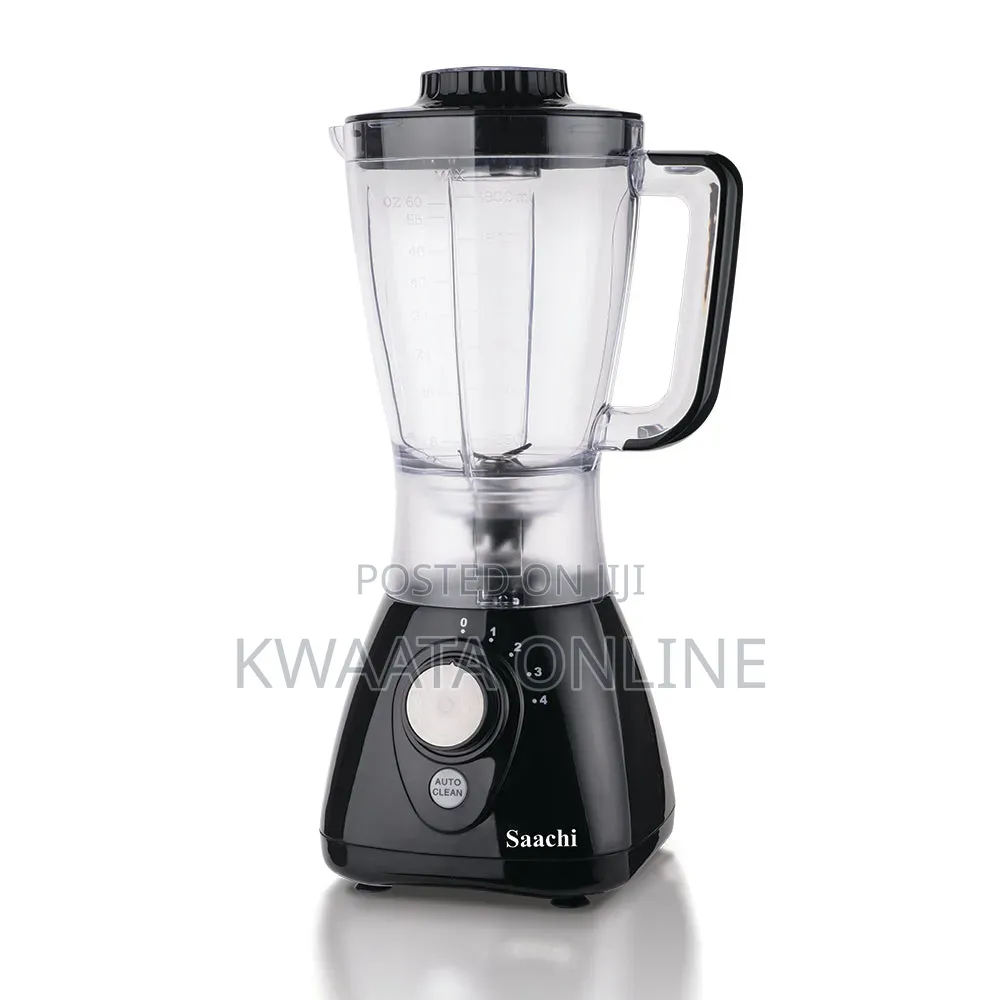 3 in 1 Saachi Nl-Bl 4376 Electric Blender-Black 1.5l