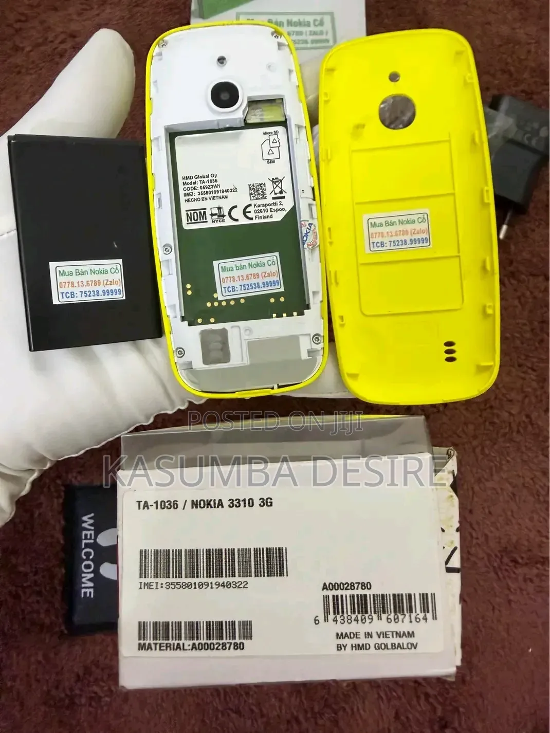 New Nokia 3310 Yellow