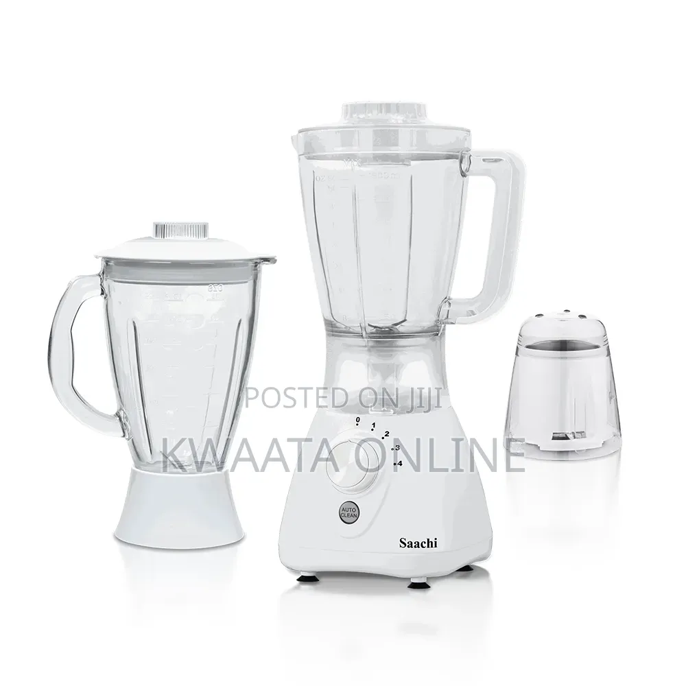 3 in 1 Blender Saachi Nl-Bl-4361-White With Auto-Clean