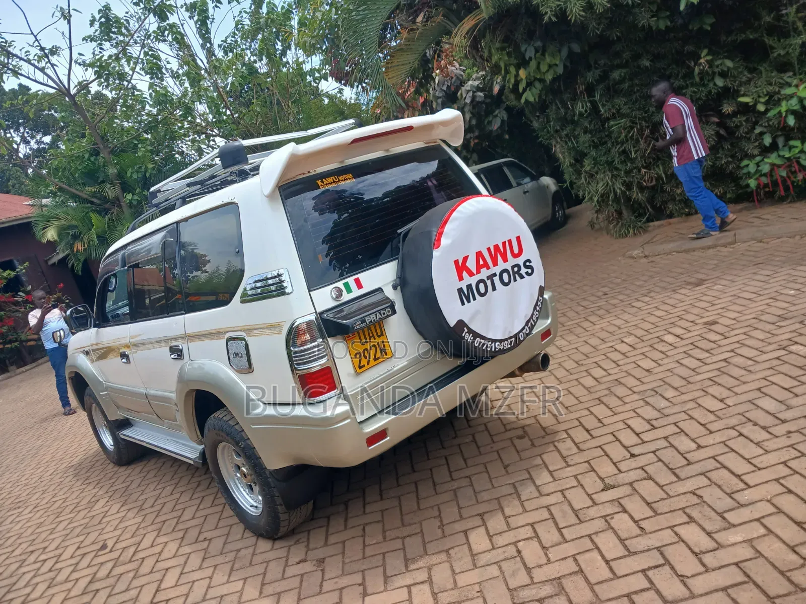 Toyota Land Cruiser Prado 2001 White