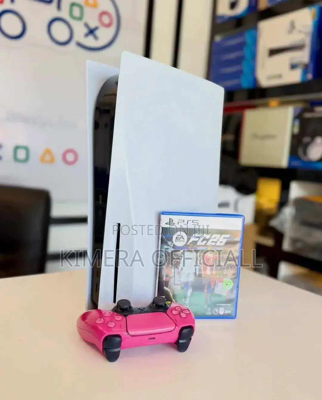 Playstation 5 Disc Console, 2 Dualsense Controllers + Fc26 Game Cd