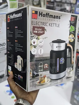 Hoffman 2.5l Stainless Steel Electric Kettle Auto Shut Off