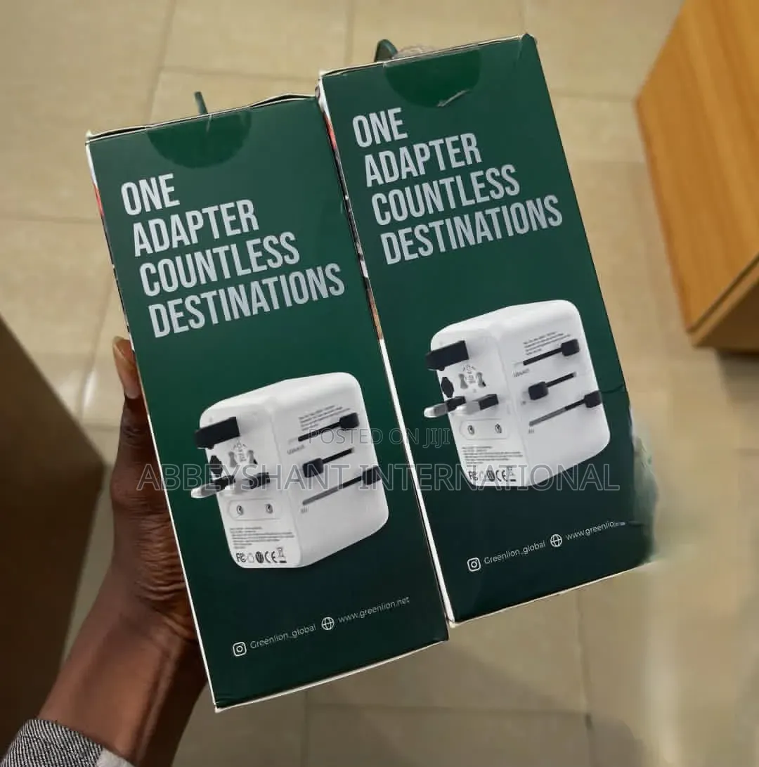 Green Lion 20w Pd Universal Travel Adapter