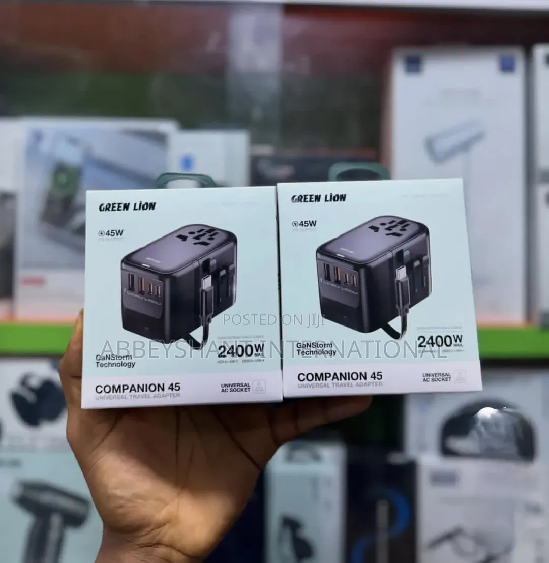 Green Lion Companion 45 Universal Travel Adapter